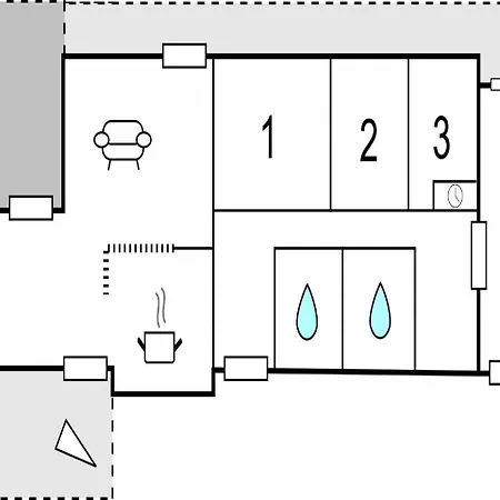 Three-bedroom Holiday In Haarby